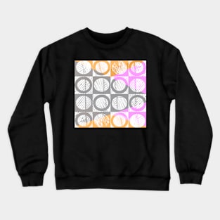 Circles And Squares Crewneck Sweatshirt